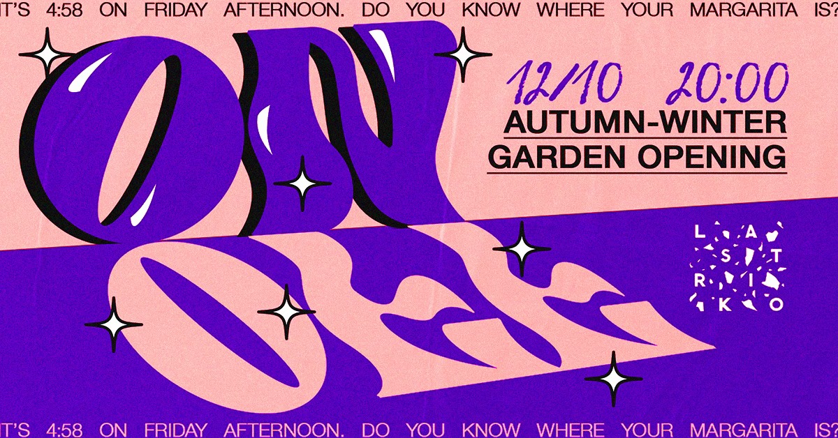 Autumn/Winter Garden Opening